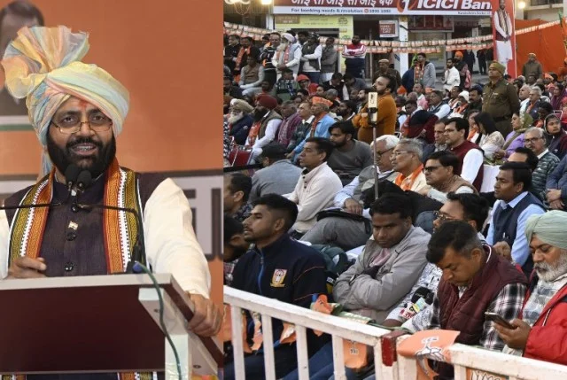 ट्रिपल इंजन की सरकार करेगी प्रदेश का विकास - सैनी