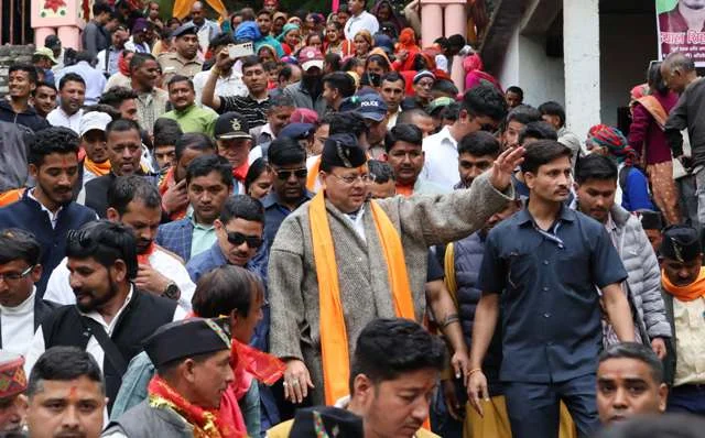 CM धामी ने लाटू धाम में मां नंदा और लाटू देवता की आराधना की
