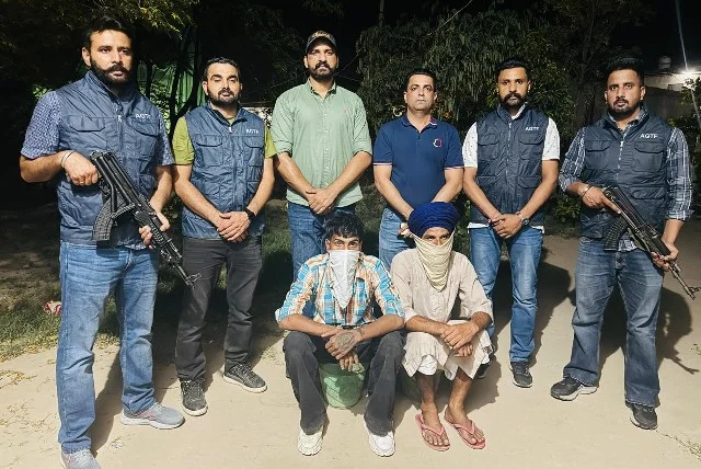 एजीटीएफ की बड़ी सफलता: विदेशी गैंगस्टर के दो साथियों गिरफ्तार