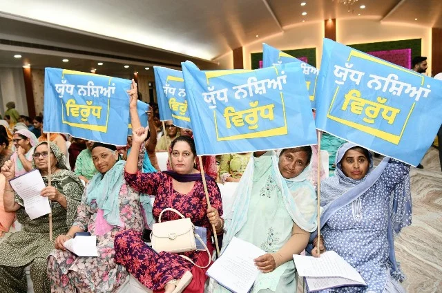 कस्बा लंगड़ोआ में केजरीवाल ने रखी नशा विरोधी रणनीति