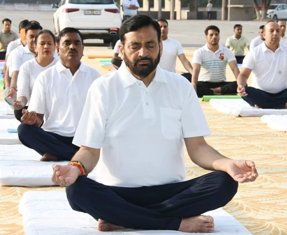 15 विधायकों ने अंतर्राष्ट्रीय योग दिवस की तैयारी में लिया प्रशिक्षण