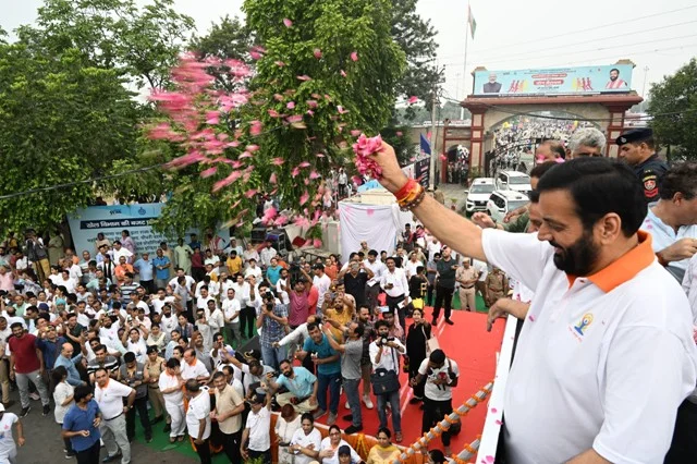 कुरुक्षेत्र में योग संकल्प यात्रा: 19.27 लाख लोगों ने जुड़कर बनाया रिकॉर्ड