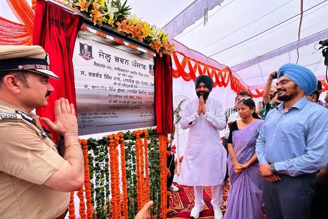 जेल मंत्री भुल्लर ने रखी 'जेल भवन' की नींव