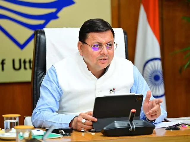 धामी ने ई-लाइब्रेरी और ऑडियो-विजुअल संकलन का किया ऐलान