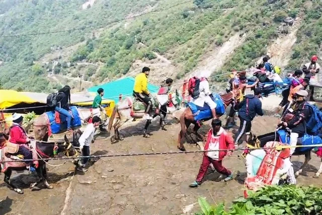 बाबा केदारनाथ के दर्शन को उमड़े श्रद्धालु