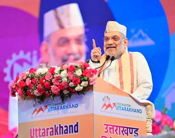 अमित शाह ने उत्तराखंड के निवेश प्रयासों की की तारीफ