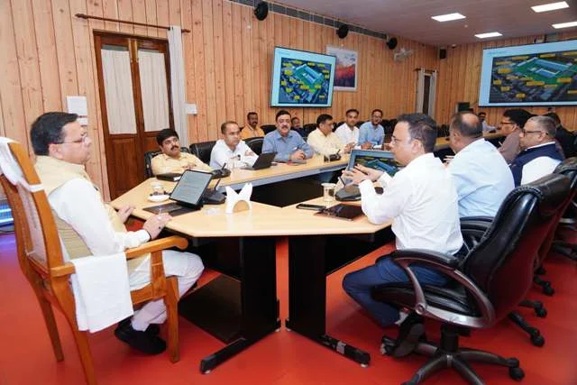 रुद्रपुर में ग्राउंडिंग सेरेमनी से औद्योगिक विकास को मिलेगी गति - सीएम