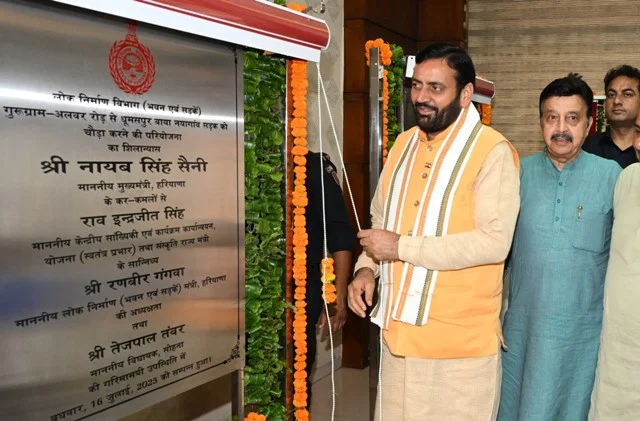 हरियाणा सरकार ने गुरुग्राम के विकास के लिए जारी किए 188 करोड़ रुपये