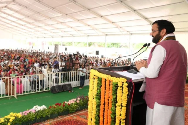 जोधपुर में सुमेर शिक्षण संस्थान के समारोह में सीएम सैनी का संबोधन