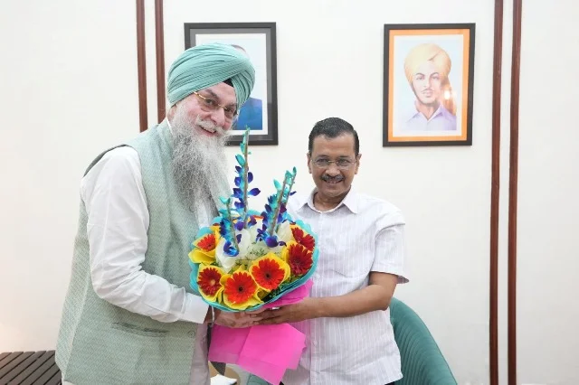 संधवां ने केजरीवाल को दी दीपावली और बंदी छोड़ दिवस की शुभकामनाएं