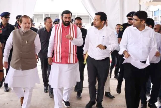 सीएम सैनी ने अधिकारियों को दिए दिशा-निर्देश, अमित शाह 3 अक्तूबर को आएंगे रोहतक