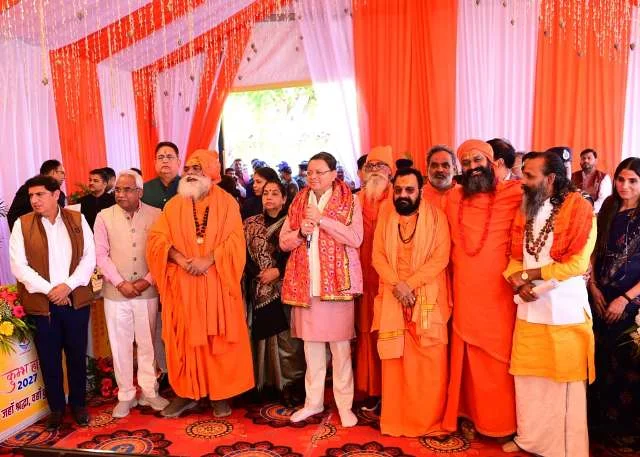 धामी ने कुंभ तैयारियों का लिया जायज़ा