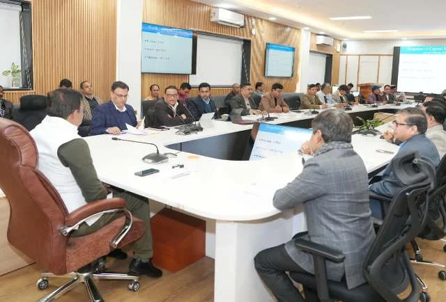 सीएसएस, ईएपी व नाबार्ड योजनाओं पर सचिवालय में बैठक