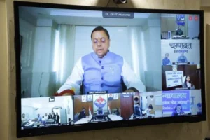 वीडियो कॉन्फ्रेंसिंग के जरिए प्रदेश में नई न्यायिक पहल की शुरुआत