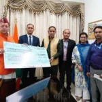 सीएम से केनरा बैंक प्रतिनिधिमंडल की भेंट, राहत कोष के लिए चेक सौंपा