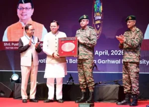 गढ़वाल विश्वविद्यालय में सीएम ने किया साहसिक चैलेंज का समापन