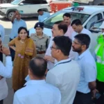 निर्माणाधीन परियोजनाओं का निरीक्षण, समयसीमा में कार्य पूरा करने के निर्देश