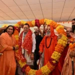 स्वामी परमानन्द गिरि की 71वीं संन्यास जयंती कार्यक्रम में सीएम धामी शामिल