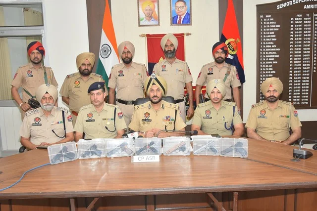 सरहद पार हथियार तस्करी मॉड्यूल का भंडाफोड़, डीजीपी ने दी जानकारी