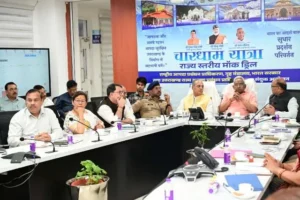 आपदा मंत्री मदन कौशिक ने मानसून प्रबंधन को लेकर अधिकारियों के साथ की बैठक