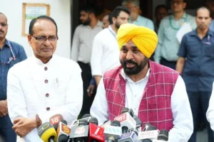 धान के हाइब्रिड बीजों का नोटिफिकेशन रद्द करने की मांग लेकर दिल्ली पहुंचे भगवंत मान