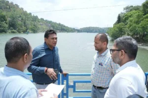 नैनीताल में झील संरक्षण और पर्यटन विकास परियोजनाओं की प्रगति का स्थलीय निरीक्षण