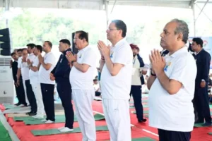 CM ने योग को स्वस्थ, संतुलित और अनुशासित जीवन का आधार बताया