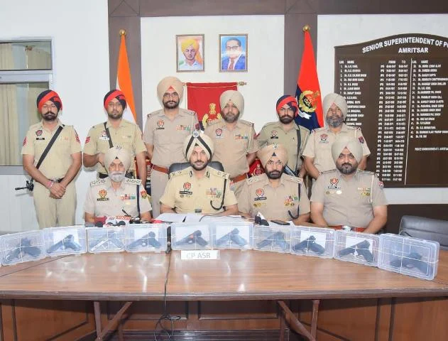 पंजाब को सुरक्षित बनाने की मुहिम में बड़ी सफलता, 11 आधुनिक पिस्तौल बरामद