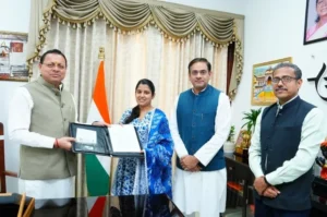 मुख्यमंत्री धामी ने जर्मनी में नौकरी पाने वाली सपना राणा को दी शुभकामनाएं