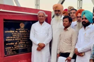 राजस्थान और सरहिंद फीडर नहरों पर बने नए स्टील पुलों का लोकार्पण