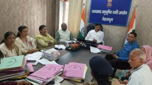 अनुसूचित जाति आयोग की पहल, जन शिकायतों के समाधान के लिए दो दिवसीय विशेष सुनवाई