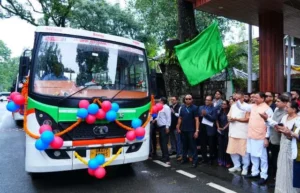उत्तराखंड में स्वच्छ ईंधन आधारित 11 वाहनों को मुख्यमंत्री ने दिखाई हरी झंडी