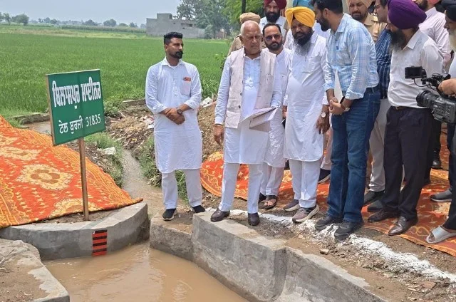 मोगा के गांवों में नहरी सिंचाई सुविधाओं का विस्तार