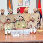 4 नाबालिगों समेत 9 आरोपी गिरफ्तार, अवैध हथियार और पेट्रोल बम बरामद