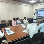 आवास विभाग की विकास परियोजनाओं को लेकर उच्चस्तरीय बैठक