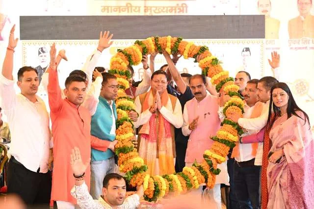 धामी ने ₹62.97 करोड़ की 50 विकास योजनाओं का किया लोकार्पण-शिलान्यास