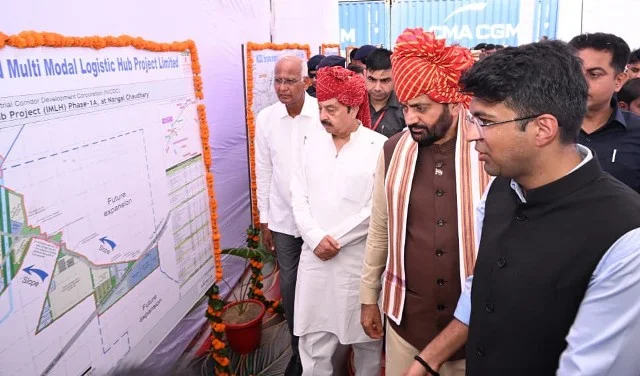 नांगल चौधरी में लॉजिस्टिक्स हब को मिली रेल कनेक्टिविटी