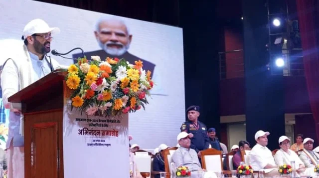 पंचकूला में कॉमनवेल्थ खिलाड़ियों का सम्मान