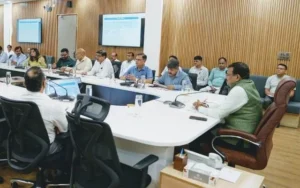 बाह्य सहायता प्राप्त परियोजनाओं की प्रगति पर समीक्षा बैठक आयोजित