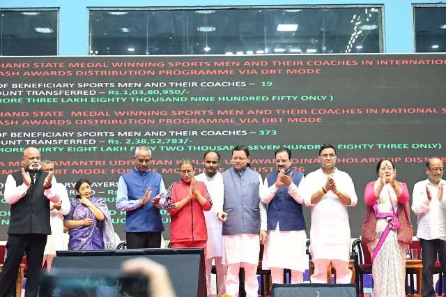 राष्ट्रीय खेल दिवस पर खेल विश्वविद्यालय को मिली बड़ी सौगात - सीएम