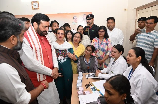अंबाला पुलिस लाइन स्कूल में नेत्र और एनीमिया जांच की सुविधा शुरू