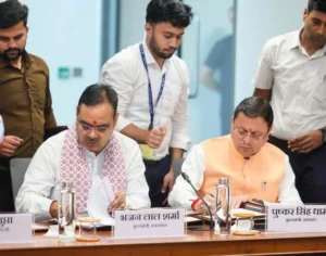 सीएम धामी की मौजूदगी में किशाऊ बहुउद्देशीय बांध परियोजना पर हुआ समझौता