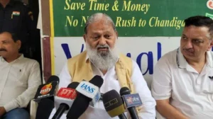 हरियाणा को तेज गति से आगे बढ़ा रहे सीएम सैनी - विज