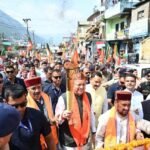 उत्तरकाशी में धामी ने श्री काशी विश्वनाथ और शक्ति मंदिर में की पूजा