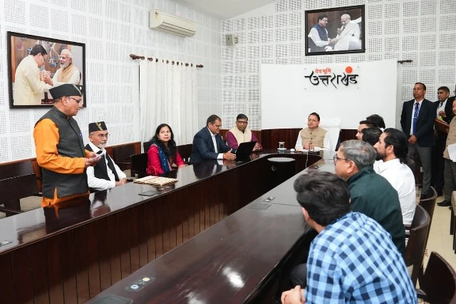 धामी की कुमाऊँनी आवाज से शुरू हुआ भाषा AI अभियान