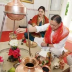 नवरात्रि के प्रथम दिन मुख्यमंत्री धामी ने की खुशहाली की प्रार्थना