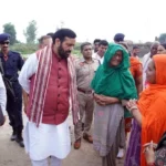 मंगौली जाटान दौरे पर पहुंचे सीएम सैनी, गांव के जोहड़ का किया अवलोकन