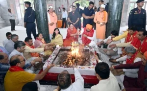 अश्विन नवरात्र पर सीएम सैनी ने की विधिवत पूजा-अर्चना