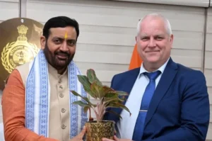 सीएम सैनी से मिले रूसी प्रतिनिधि, निवेश पर हुई चर्चा