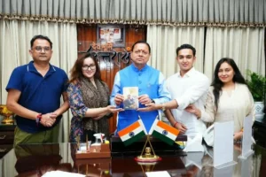 ‘Maverick Jaspal’ पुस्तक का मुख्यमंत्री धामी ने किया विमोचन